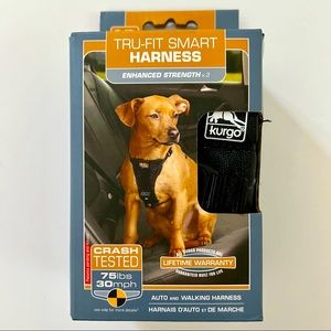 Kurgo Tru-Fit Smart Dog Harness -Auto & Pet Walking Harness NEW!!